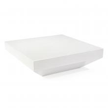 John-Richard JFD-0340 - Dracaena Cocktail Table, White, 52.5&34;W JFD-0340