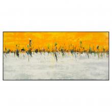 John-Richard JRO-3120 - Sunset Gold Framed Art, Orange, Gray, 40&34;H x 87&34;W x 2&34;D JRO-3120