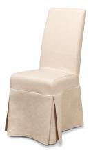 Sarreid 27174 - Draped Dining Chair, Beige, 40"H 27174