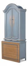 Sarreid 40264 - Blue Dress Secretary, Distressed Blue, 37"W 40264