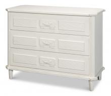 Sarreid 40679-3 - Altus Commode, Antique White, 46"W 40679-3