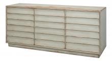 Sarreid 40768-4 - Louvered Sideboard, Sage Green, 74"W 40768-4