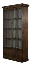 Sarreid 52744 - Refined Arches Display Cabinet, Antique Brown, 50"W 52744