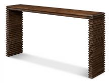 Sarreid 52765 - Stacked Console, Brown, 63"W 52765