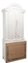 Sarreid 52966 - Seamstress Secretary, Distressed White, Pine Wood, 37"W 52966