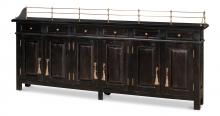 Sarreid 53020 - Covent Gardens Sideboard, Ebony, 96"W 53020