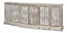 Sarreid 53181 - Waterfall Credenza, Distressed Gray, 80"W 53181