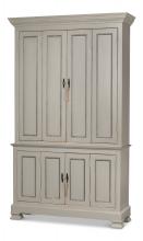 Sarreid 53184 - French Cupboard, Gray, 54"W 53184