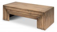 Sarreid 53274 - Hector Coffee Table, Driftwood, 55"W 53274