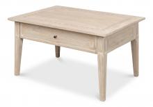 Sarreid 53303 - Ibiza Bungalow Cocktail Table, Gray, Wood, 36"W 53303