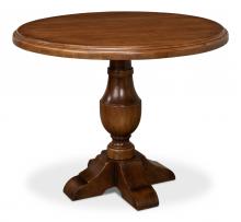 Sarreid 53390 - Dinner With Friends Dining Table, Fruitwood, 40"W 53390