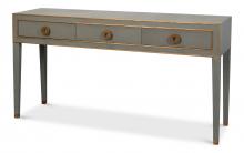 Sarreid 53393 - Gabriella Console, Gray, 64"W 53393