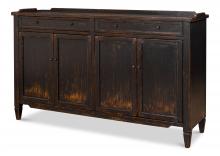 Sarreid 53412-5 - Madigan Sideboard, Antique Black, 64"W 53412-5