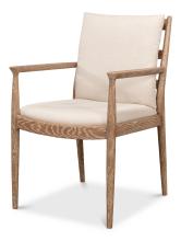 Sarreid 53474 - Tugen Armchair, Cream, Natural, 36"H 53474