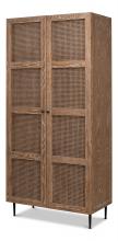 Sarreid 53481 - Anton Cupboard, Oak, 35"W 53481