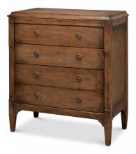 Sarreid 53497-2 - Landry Commode, Burnt Brown, 35"W 53497-2