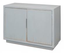 Sarreid 53540 - Maldives Sideboard, 2-Door, Distressed Blue, 48"W 53540