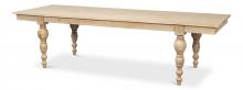 Sarreid 53662 - Jocelyn Dining Table, Rectangle, Natural, 110"W 53662