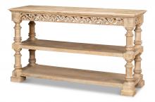 Sarreid 53666 - Fowler Console, Natural, 60"W 53666