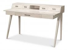 Sarreid 53673 - Covet Desk, Ivory, 54"W 53673