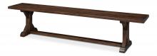 Sarreid 53701 - Silas Bench, Walnut, 88"W 53701