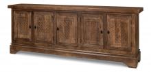 Sarreid 53702 - Gentry Sideboard, Walnut, 105"W 53702