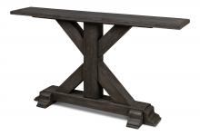 Sarreid 53709 - Barricade Console, Dark Gray, 63"W 53709