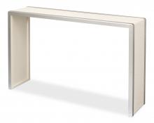 Sarreid 53755 - Textures Console, Ivory, 54"W 53755