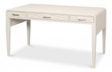 Sarreid 53758 - Textures Desk, Ivory, 58"W 53758