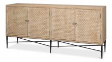 Sarreid 53824 - Archie Sideboard, Tan, 79"W 53824