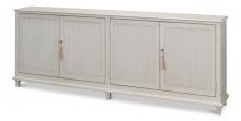 Sarreid 53862 - Harper Sideboard, Distressed Gray, 95"W 53862