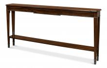 Sarreid 77-125 - Kent Console, Dark Walnut, 76"W 77-125