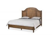 Sarreid 91-51 - Argo Equestrian Bed, Oak, 87"W 91-51