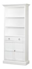 Sarreid R244-79 - Paramount Bookcase, White, 78"H R244-79