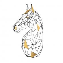 Varaluz 425WA81 - Geometric Animal Kingdom Horse Wall Art