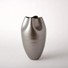 Global Views Company 1.10031 - Plait Vase - Silver Haze - Tall
