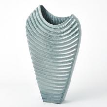 Global Views Company 1.10566 - Ripple Vase - Azure - X-Large