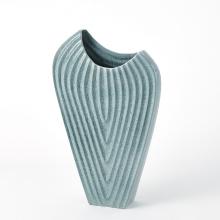 Global Views Company 1.10567 - Ripple Vase - Azure - Large