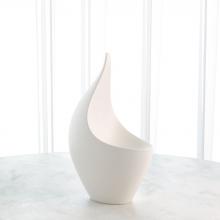 Global Views Company 1.10819 - Curved Bowl - Matte White