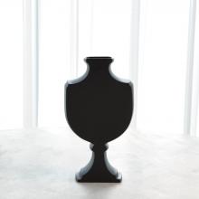 Global Views Company 1.10827 - Classic Sliced Vase - Matte Black