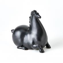 Global Views Company 1.10911 - Libertino Horse - Matte Black