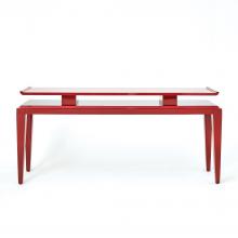 Global Views Company 2.20001 - Poise Console Table - Deep Red