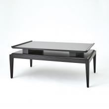 Global Views Company 2.20003 - Poise Cocktail Table - Black Satin