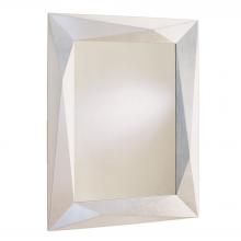 Global Views Company 3.31539 - Angular Mirror - Silver Leaf