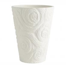 Global Views Company 3.31670 - Swirled Vase - Matte White - Large