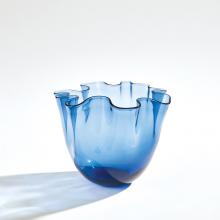 Global Views Company 3.31771 - Handkerchief Vase - Blue - Small