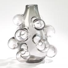 Global Views Company 6.60533 - Bubbled Vase - Smalloke Grey - Large