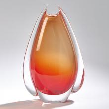 Global Views Company 6.60538 - Fin Vase - Cinnabar - Large