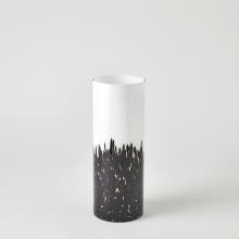 Global Views Company 6.60611 - Confetti Vase - Black/White - Small