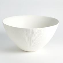 Global Views Company 7.10453 - Torch Bowl - Matte White - Large